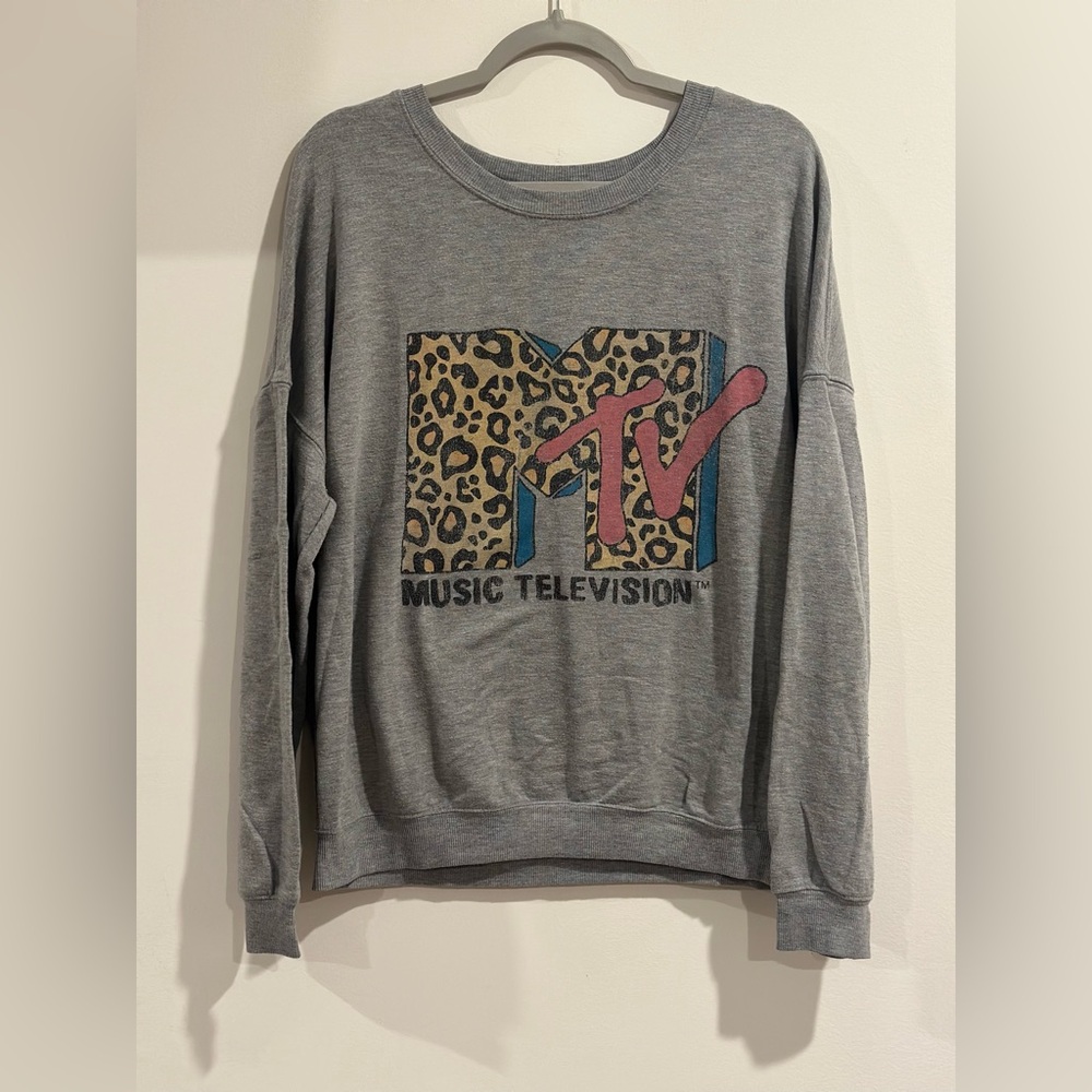 Leopard MTV Long Sleeve Tee